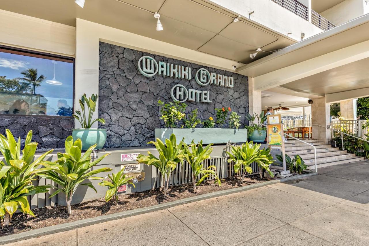 Inviting Waikiki Grand Hotel Room One Block To Beach! Гонолулу Экстерьер фото